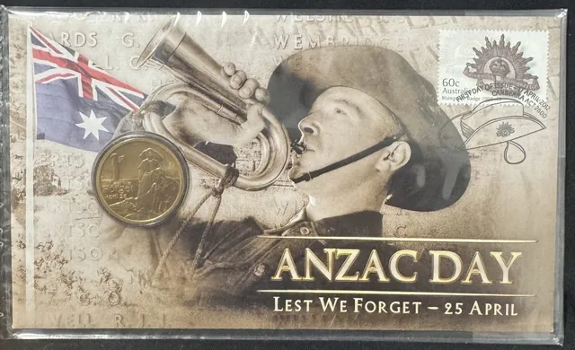 2012 Anzac Day Lest We Forget 25 April First Day of Issue $1 PNC
