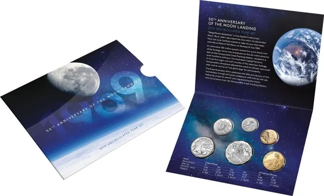 2019 Moon Landing Six Coin Mint Set