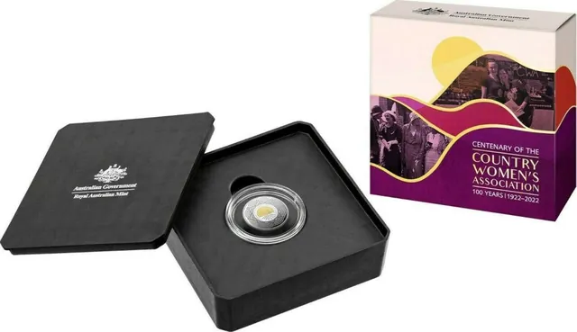 2022 $1 Country Women’s Association Centenary 1/2oz Silver Proof Coin