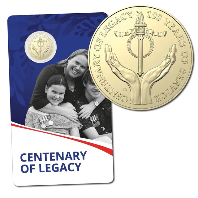 2023 $1 Centenary of Legacy Coin