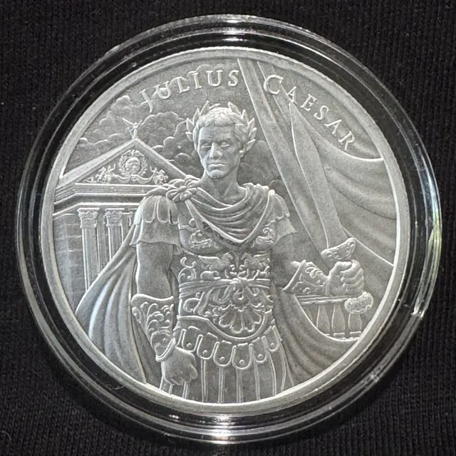 LEGENDARY WARRIORS – Julius Caesar 1oz .999 Silver